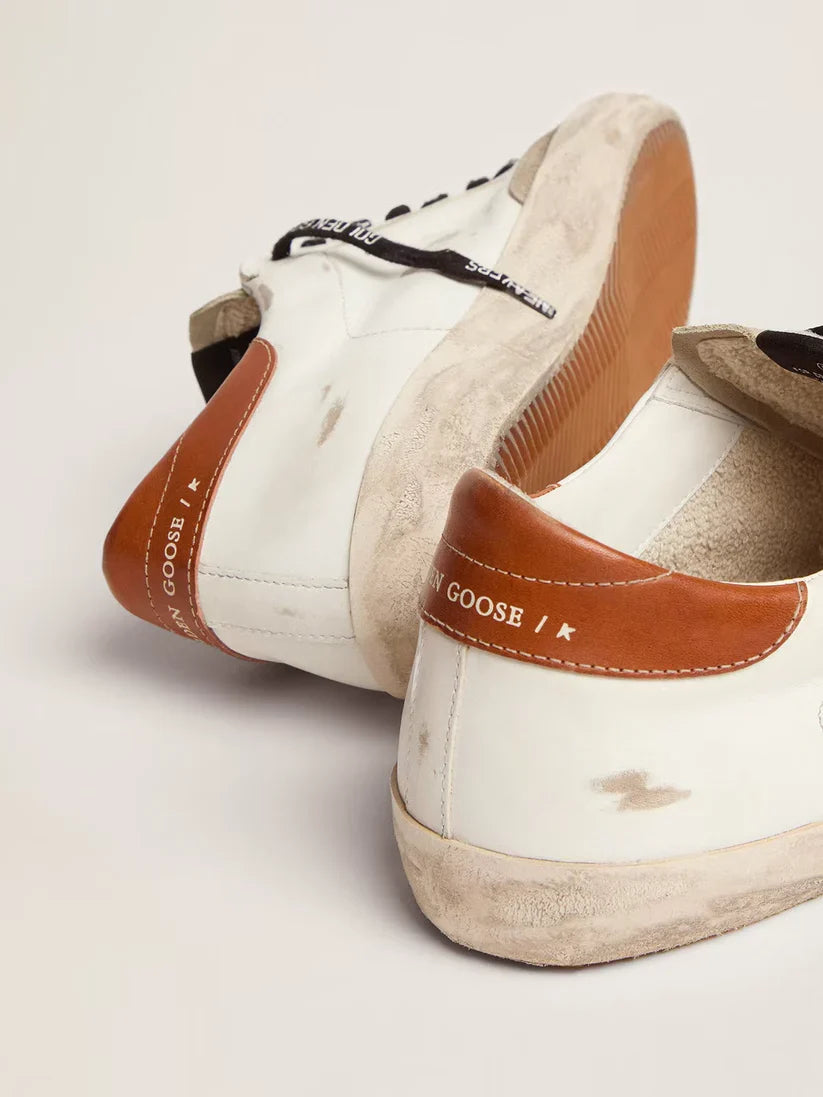 Super-Star con stella in canvas verde oliva