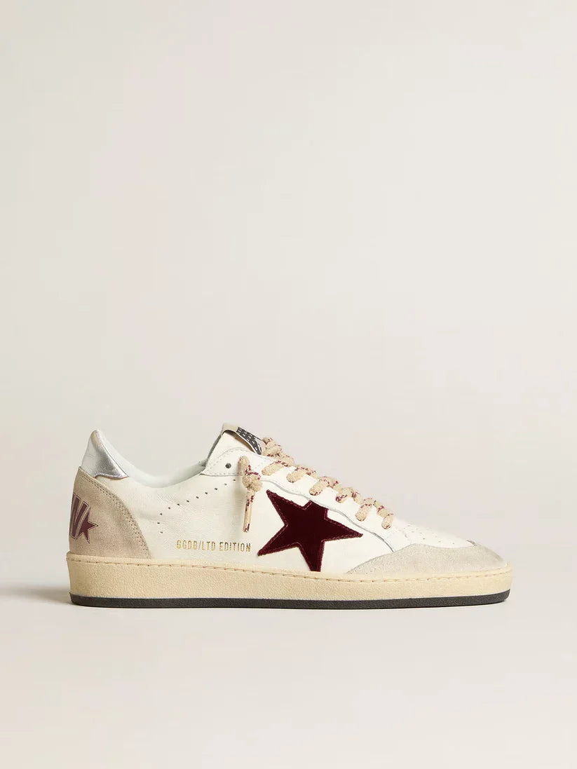 Ball Star Mountain Uomo LTD in pelle con stella in velluto bordeaux