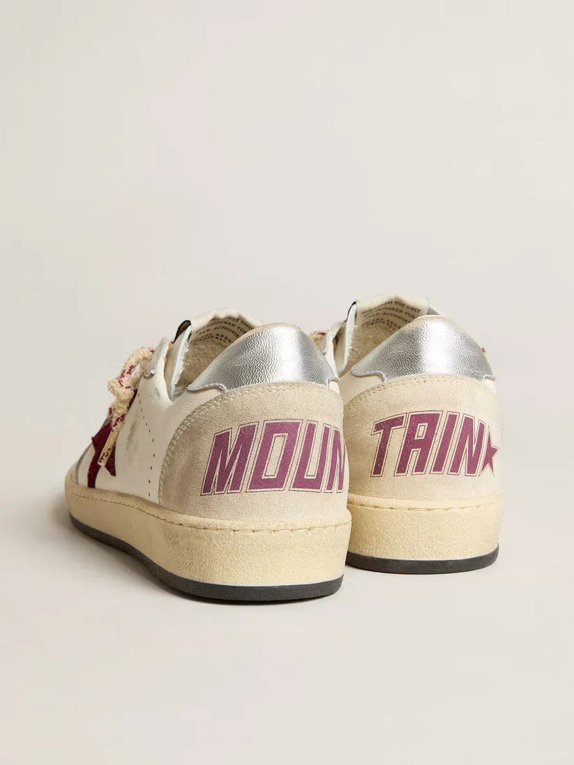 Ball Star Mountain Uomo LTD in pelle con stella in velluto bordeaux