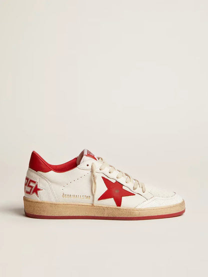 Ball Star bianche in pelle