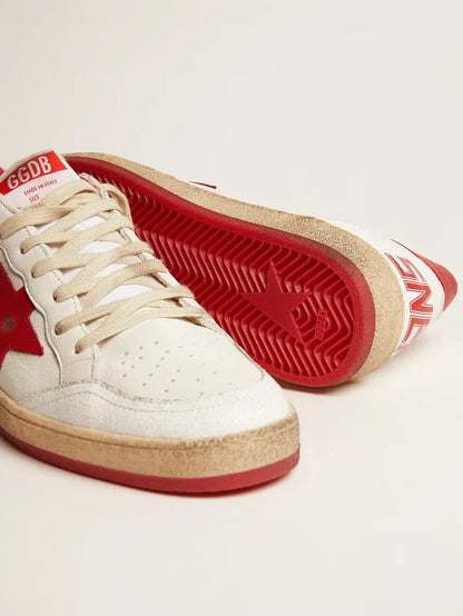 Ball Star bianche in pelle