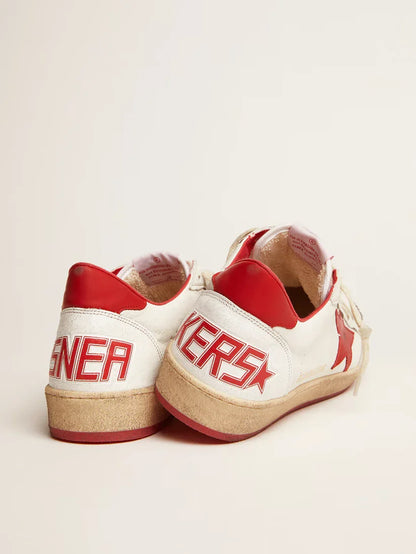 Ball Star bianche in pelle