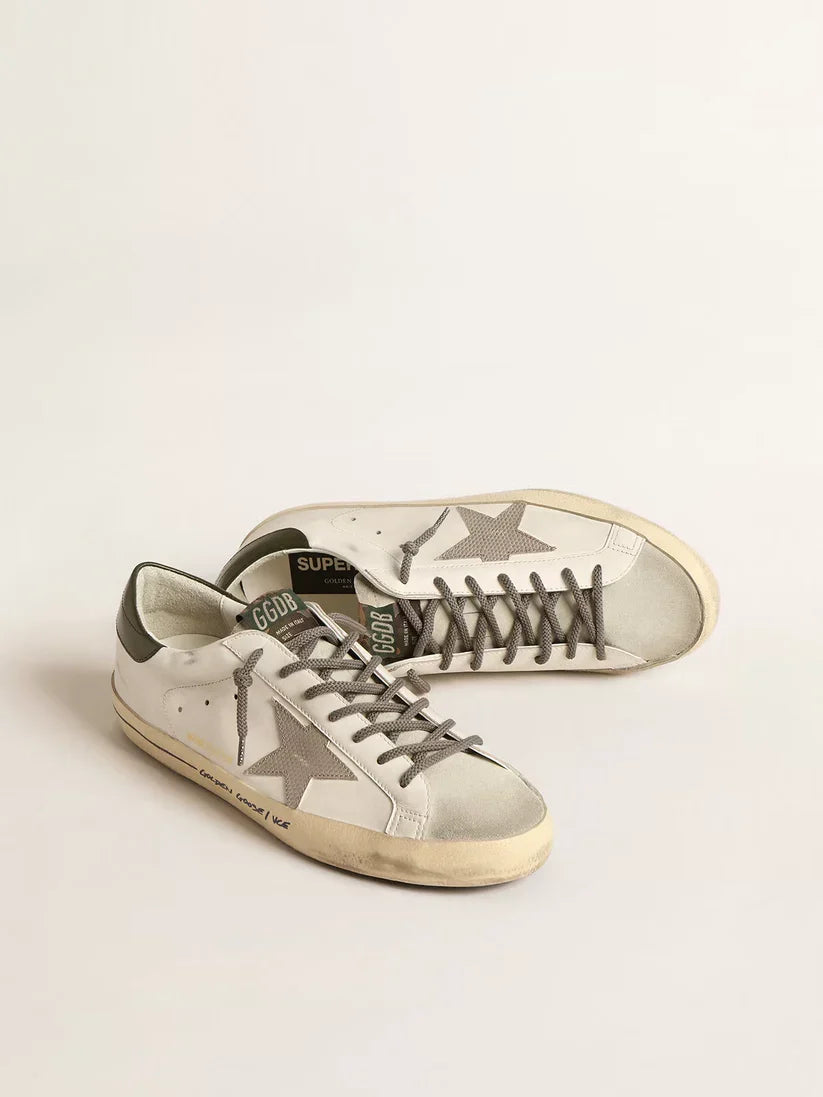 Super-Star LTD con stella stampa coccodrillo e talloncino verde