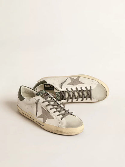 Super-Star LTD con stella stampa coccodrillo e talloncino verde